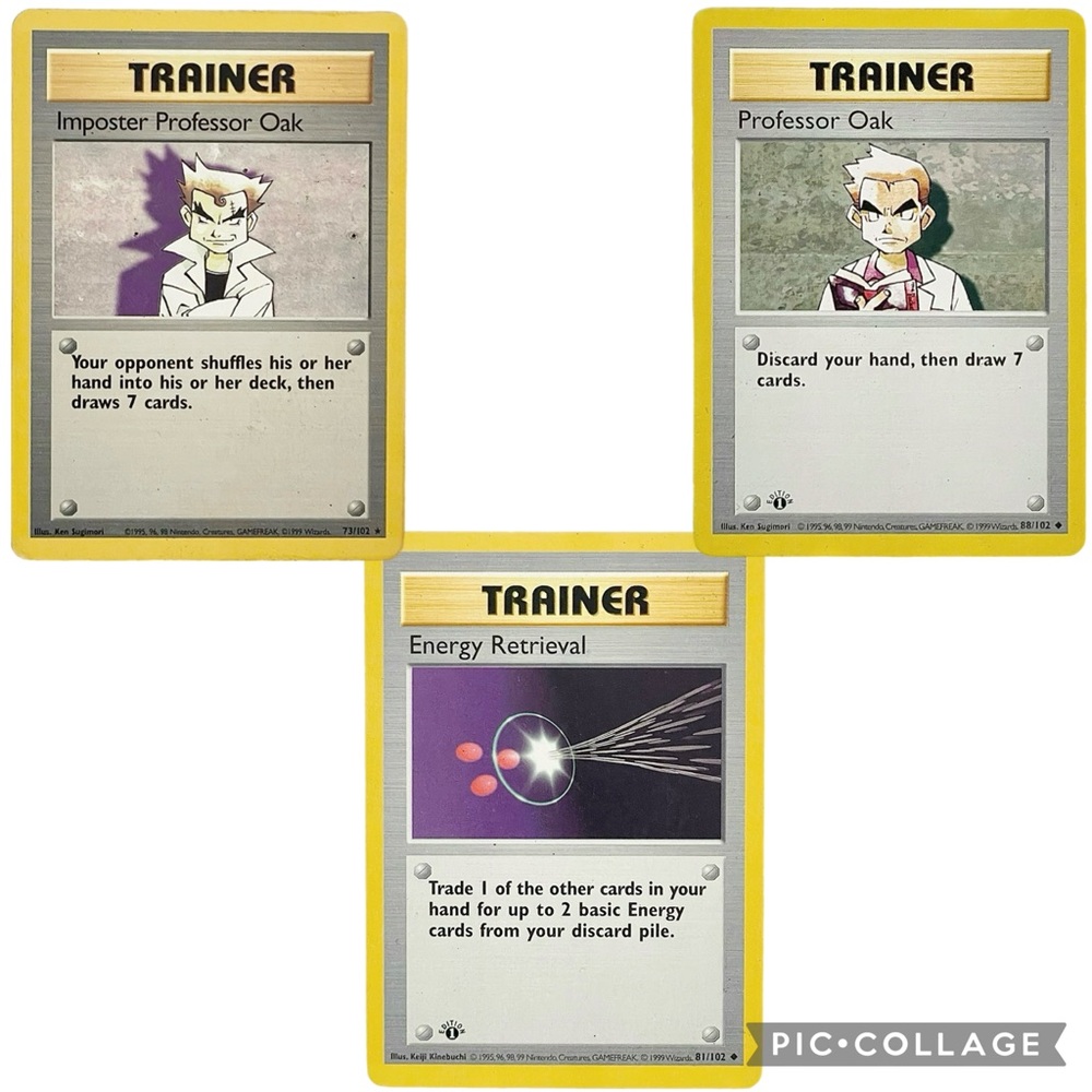 Pokémon Trainer Cards